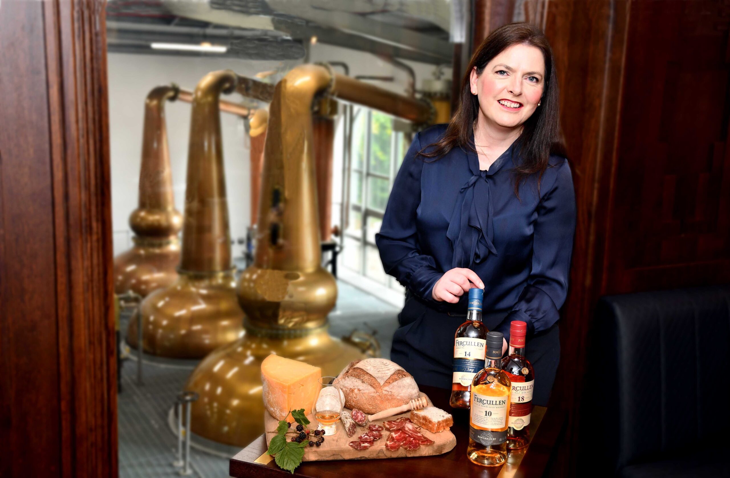 Minister Visits Powerscourt Distillery