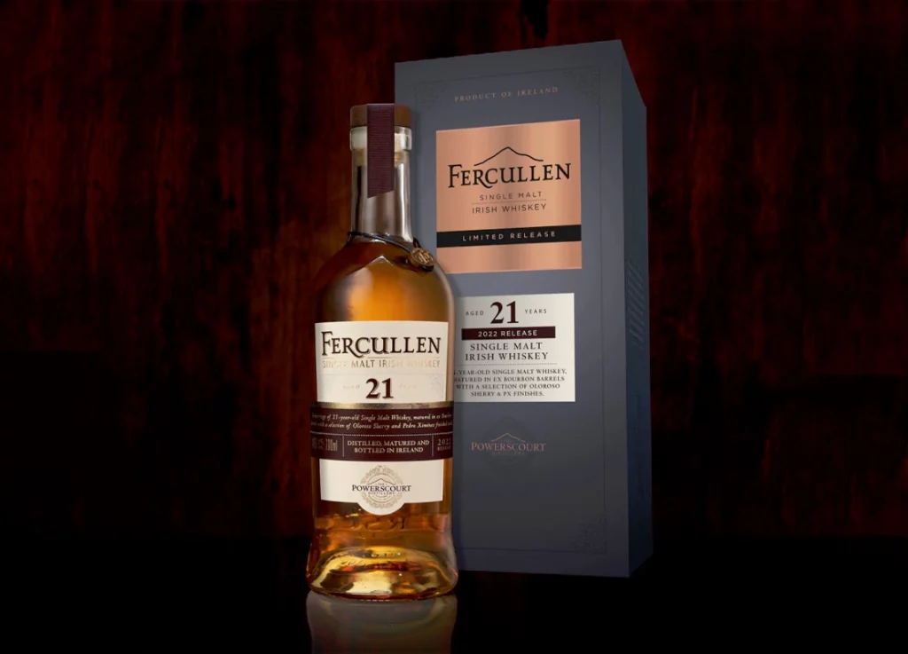 Fercullen Single Malt 21 YO Irish Whiskey