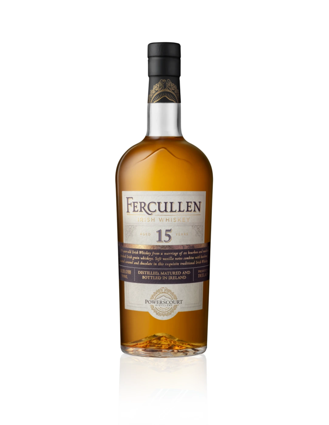 Fer-15yr-Shop1 Fercullen 15 Year Old Single Grain Irish Whiskey - Image 1